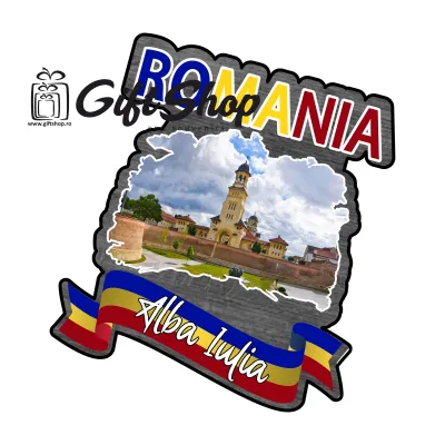 Alba iulia, romania, magnet frigider  mgs165